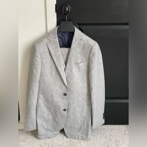 Circular Wool Three Piece with Two Jackets